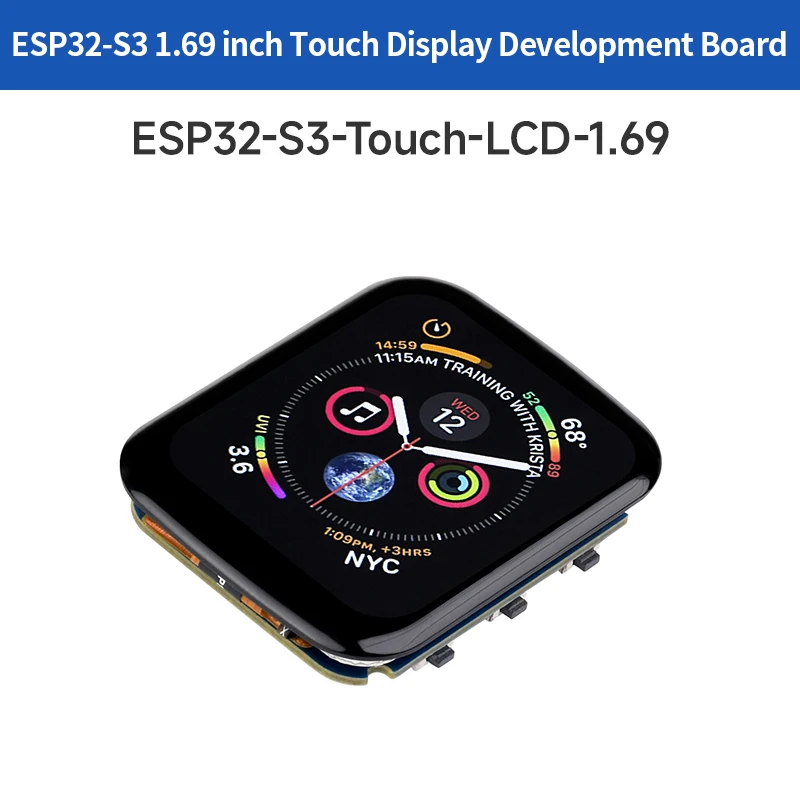 ตัวเลือกสินค้า บอร์ดพัฒนา ESP32-S3 หน้าจอสัมผัส 240x280 พิกเซล