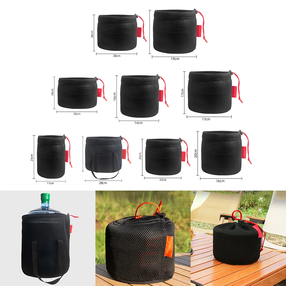 Outdoor Mesh Storage Bag Camping Supplie Pouch storage bag,camping storage bag