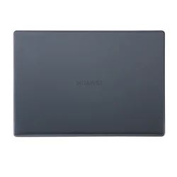 Sleek Frosted Crystal Laptop Protective Case for MateBook 13 AMD 2020 (Crystal Black)