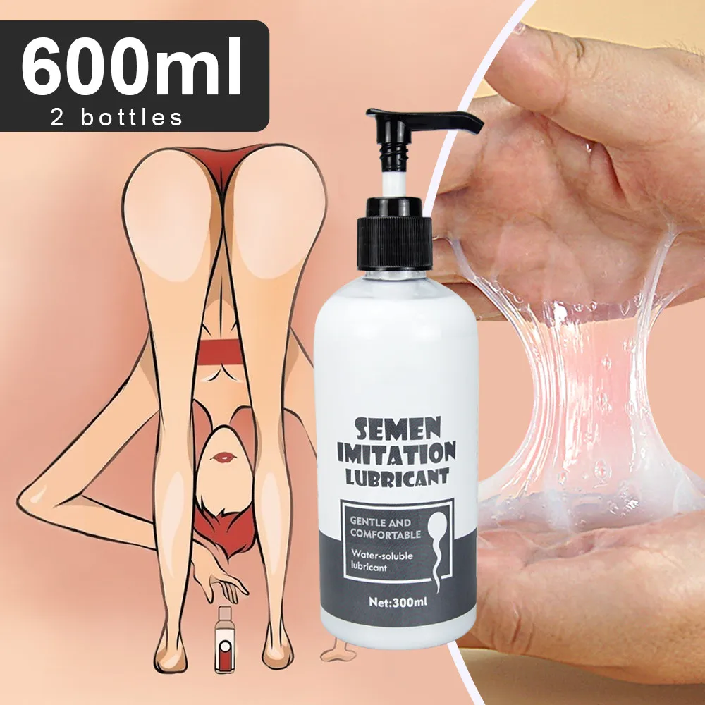 300ml Anal Lubricant For Women Gay Semen Water Based Sexual Goods For Couples Adult Sex Toys Vaginal Oral Massage Oil Lube Gel sex lubricant massage oil