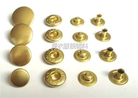 Clothing Accessories YKK ButtonCopper S-shaped Spring Button GLT Gold 1.0-1.7CM 1