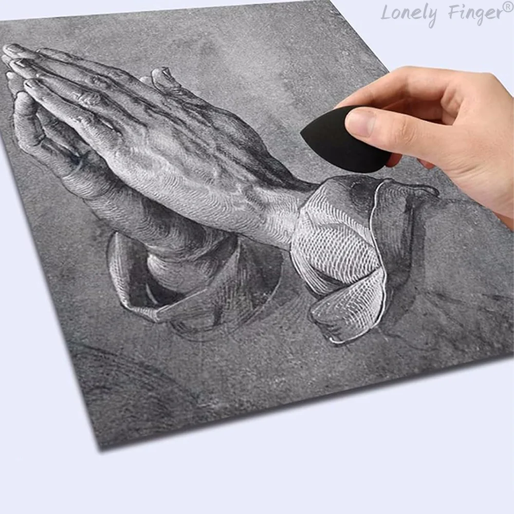 39PCS Blending Stumps and Paper Art Blenders Sketch Tools with Scrapers,Rub Sponge,Kneaded Eraser and Sandpaper Sharpeners 6