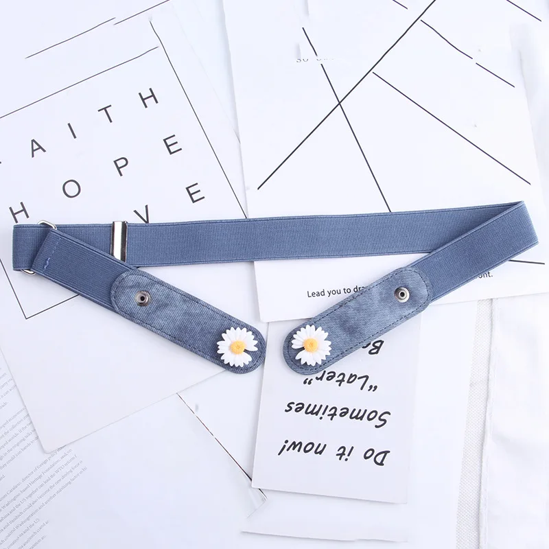 Fauler Hosengürtel, elastischer, elastischer Jeansgürtel, Damen-Dekoration, Ins-Stil, Herrenmode – Detail 8