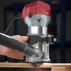 65mm Plunge Router Base Dust Cover Vacuum Cleaner Trimming Machine Base Wood Milling Stand For Tupia Makita RT0700C DRT50 3709 6