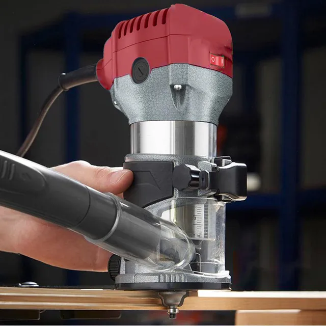 65mm Plunge Router Base Dust Cover Vacuum Cleaner Trimming Machine Base Wood Milling Stand For Tupia Makita RT0700C DRT50 3709 6