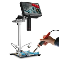 Andonstar AD407 Pro 7 inch 270X HDMI Digital Microscope,Upgraded 12.5 inch Metal Stand for Professional PCB/SMD Soldering Tools 1