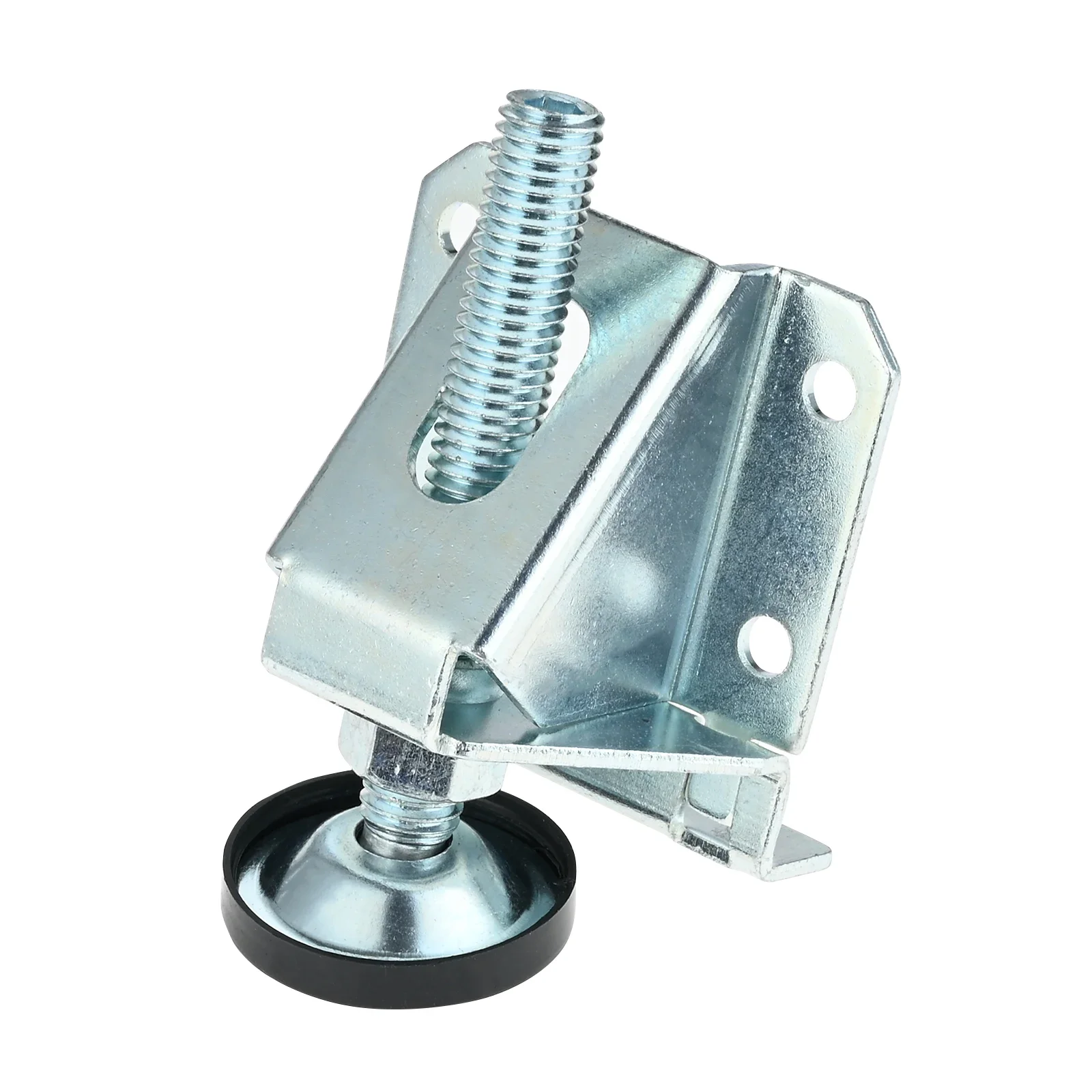 2Pcs 강력한 내 하중 보호 바닥 작은 피트 테이블 캐비닛 가구 다리 레벨러 헤비 듀티 미끄럼 방지에 대한 조절 가능한 높이