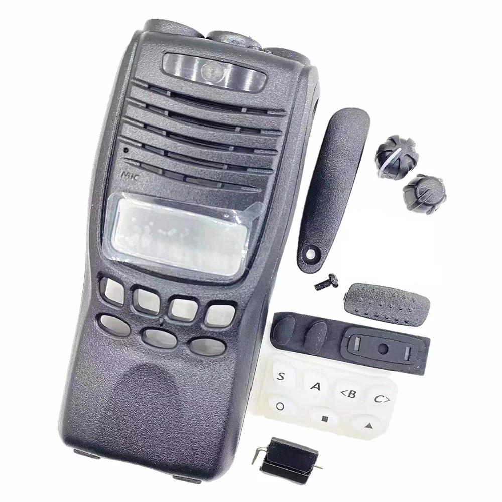 Replacement Housing Case For Motorola EX500 GP344 Radio - Black Protective Shell