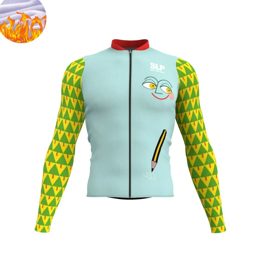 2026 남성 겨울 열 플리스 사이클링 저지 Ciclismo MTB 자전거 의류 자전거 셔츠 사이클링 장비 야외 따뜻한 재킷