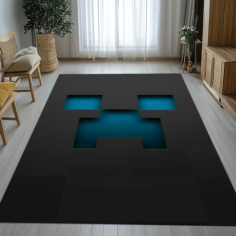 Pixel Game Area Rug 6