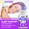 Extra Strength Melatonin - Sleep supplement with herbal ingredients to help relieve stress and improve sleep quality.