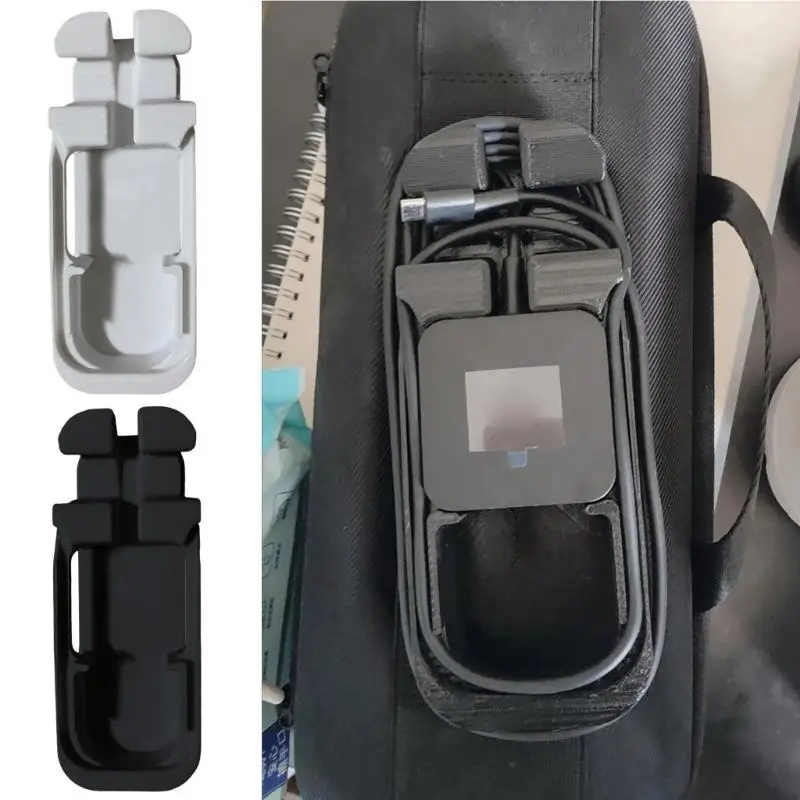 31BA Netzteil-Organizer, Verwaltungssystem, Reise-Organisationsbox, tragbare Aufbewahrungsbox mit Halter, Gaming-Zubehör – Detail 7