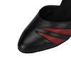 Customsize Latin Dance Shoes Ladies Female Tango Ballroom Modern Dancing Shoes Girls Practice Competition Black Red Wholesale 5