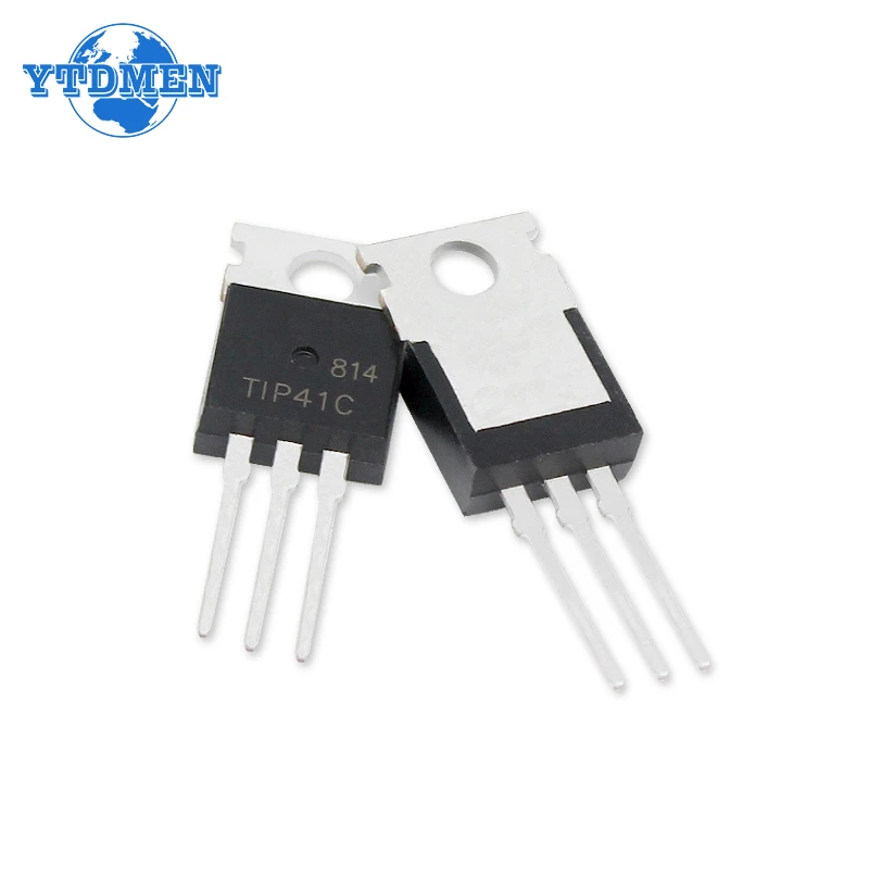 5/10PCS Transistor TIP41C TIP42C TO-220 100V 6A NPN Transistors Kit TIP41 TIP42 Original bjt transistor transistors kit mosfet transistor