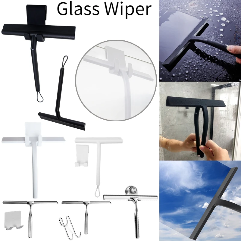 Silicone Squeege Scraper Cleaner Wiper Tools Mirror Door Squeege