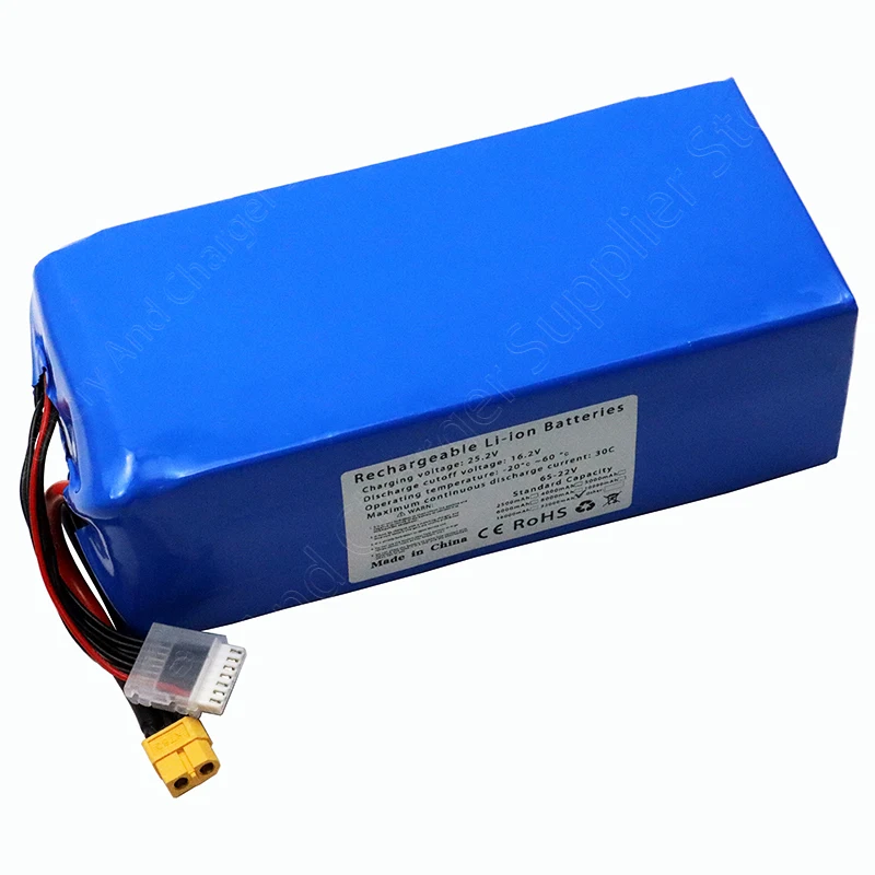 Batterie Drone 22V 6S Li-ion XT60 2.5Ah-10Ah Haute Capacité