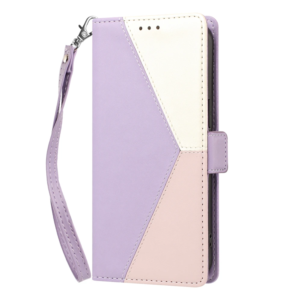 Sleek Magnetic Flip Leather Wallet Card Case
