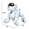 New Smart Electronic Animal Pets RC Robot Dog With Touch Function Interactive Stunt Robot Dog  For Children's Toys 6
