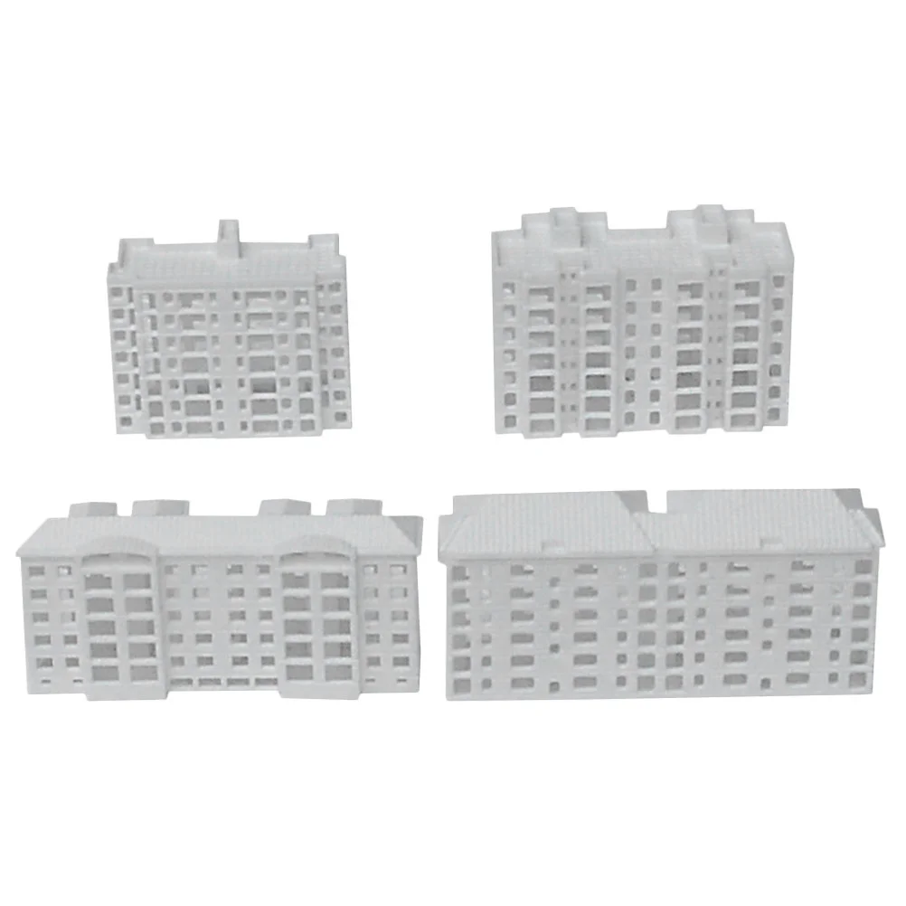 

Mini Building Model Simulated Models Sand Table Decors Plastic Fake Miniature DIY Buildings Props Dollhouse Miniatures