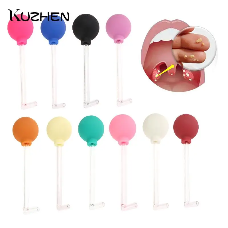 1Pc Tonsil Stone Remover Tool Manuale Style Remover Glass Mouth Cleaning Care Tool Strumenti Per La Pulizia Del Cerume Freshens Breath