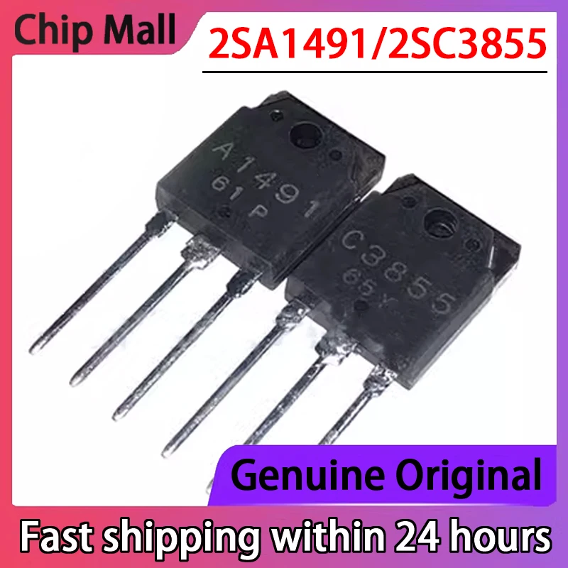 

1Pair/2PCS Original A1491 C3855 2SA1491 2SC3855 Audio Amplifier Pairing Tube