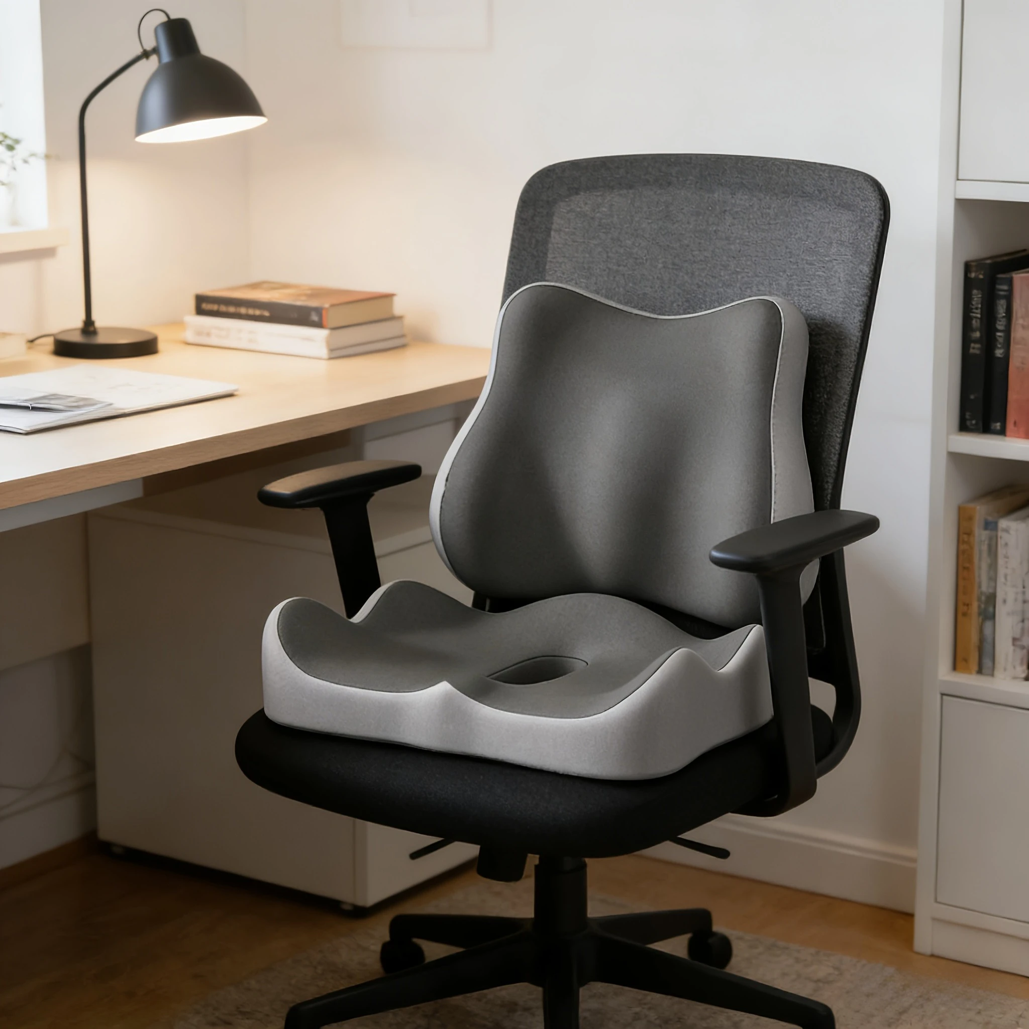 Support cushion 1pc upgraded office sitting aid student cushion integrated seat cushion office driving home