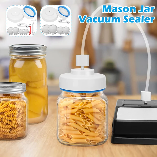 Mason Jar Vacuum Sealer Kit Portable Mason Jar Vacuum Sealing