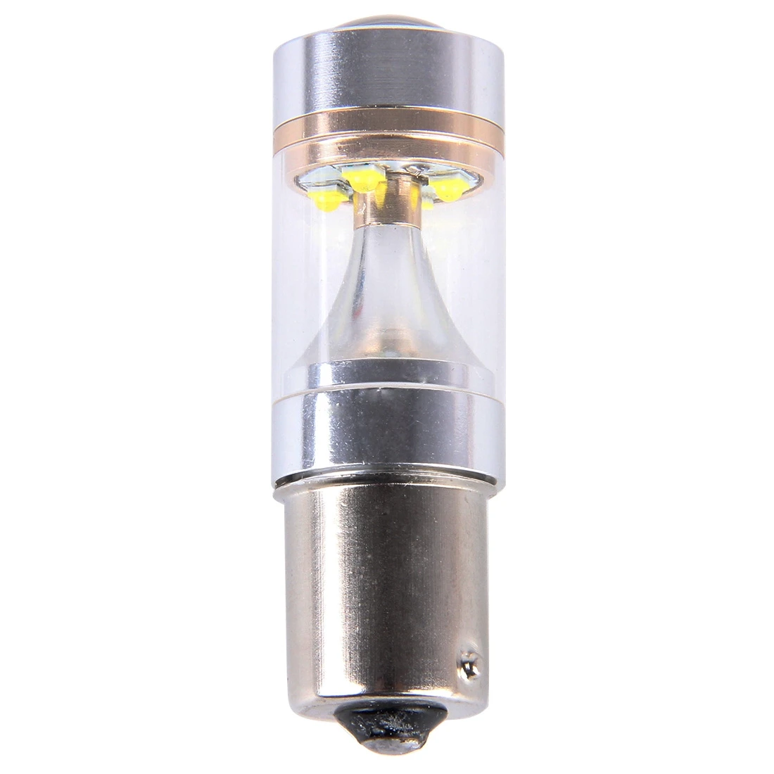 2 Pcs 1156/Ba15S 350Lm 6000K 30W White Light 6 Led Cree Canbus Car Reversing Light / Turn Light, Dc 12V