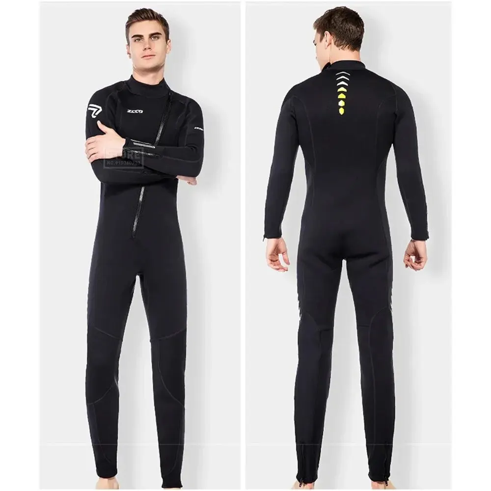 Diving Suits 3MM Neoprene Wetsuit Men Surf Scuba Diving Underwater Fishing Spearfishing Kitesurf Swimwear