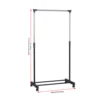 Movable Clothes Rack Telescopic Floor Hanger Storage Wardrobe Hat Stand Storage Box Bedroom Furniture Coat Rack With Wheel 5