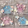 Jelly Glitter Squishy Cat Paw Stress Relief Decompression Toy Slow Rebound Pinch New Fidget Toy For Kids Adult Christmas Gifts 1