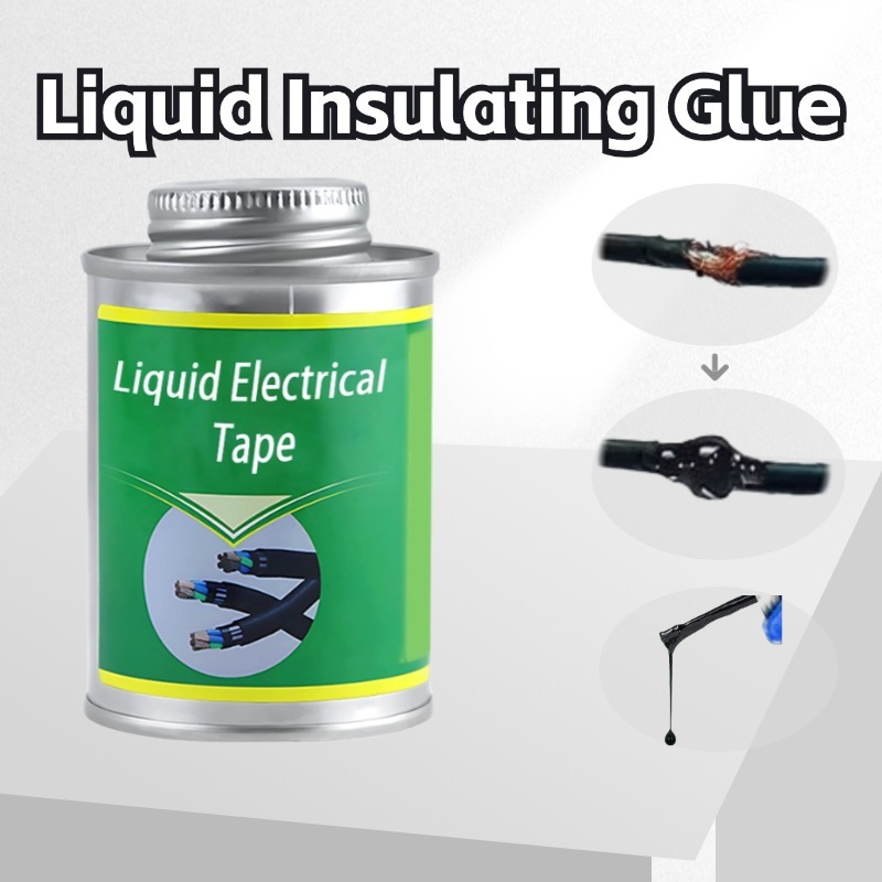 30/50/150ml Liquid Insulating Glue Fix Rubber Line Glue Liquid liquid electrical tape Waterproof Temperature Resistant Sealant