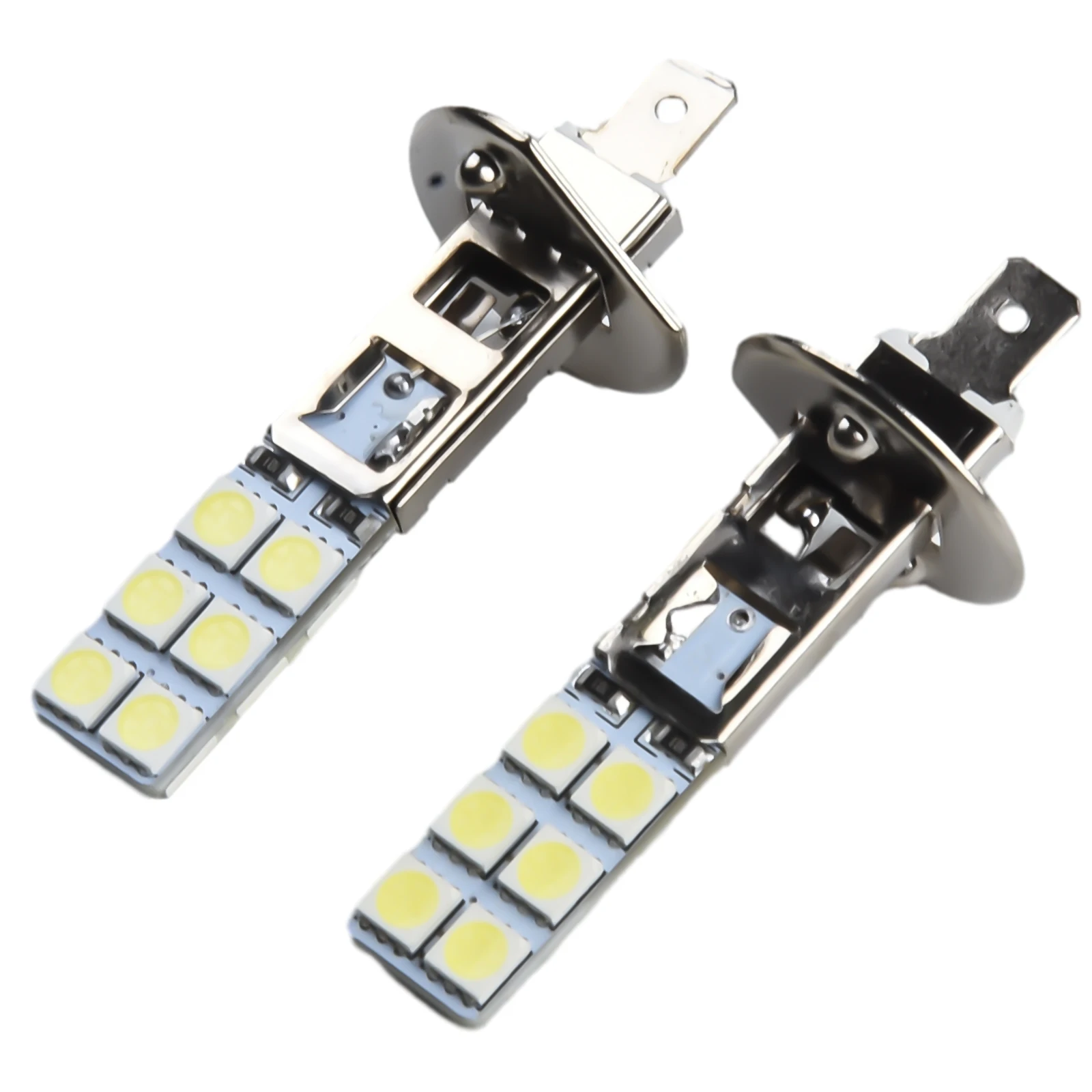 

2Pcs H1 LED Bulb 2000LM 6500K Super White Car Fog Light Day Driving Running Light Lamp Auto LED Headlights 12V 55W Car Part