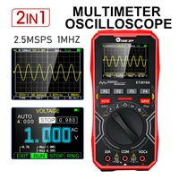 TOOLTOP ET2010A 2 in 1 Digital Oscilloscope Multimeter 1MHz 2.5MSps Laboratory Oscilloscope Electrical Repair Oscilloscope 1