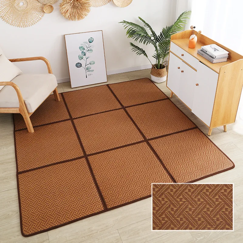 Japanese Style Household Tatami Cushion Thickened Splicing Floor Mat In  Living Room And Bedroom Mattress Floor Mat Bedroom Decor