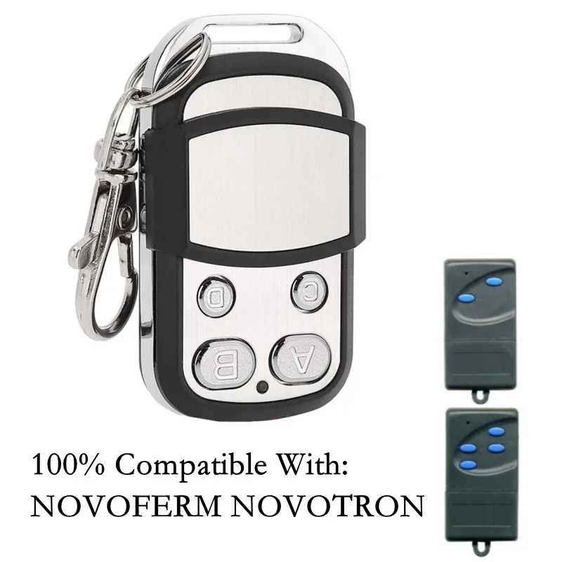 NOVOFERM NOVOTRON 502 512 522 524 Garage Door Remote Control NOVOFERM MHS43-2 NOVOTRON 302 304 MTR43-2 MCHS43-2 MNHS433 3