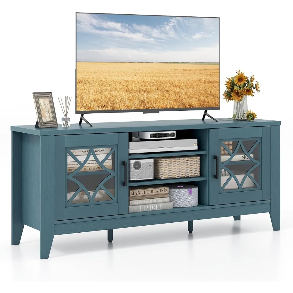 Farmhouse TV Stand - front view