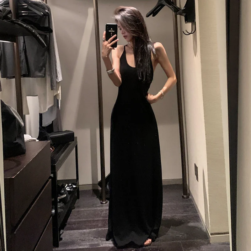 임산부 니트 스트랩 드레스와 숄 가디건 투피스 세트, 편안한 스타일, 핫맘, 봄 여름 신상품