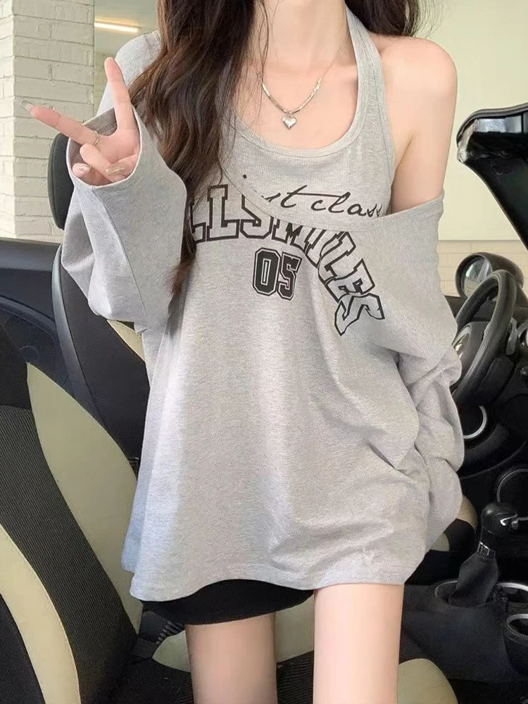 Korean Style Oversize T-Shirt Women All-match Casual