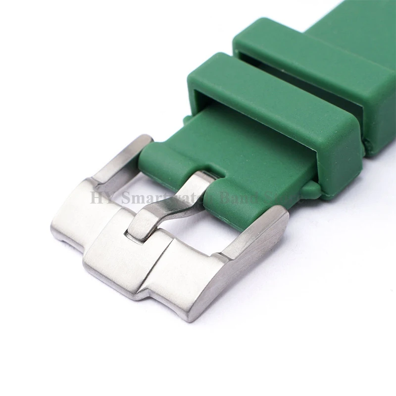 إبزيم ساعة من الفولاذ المقاوم للصدأ لحزام السيليكو...