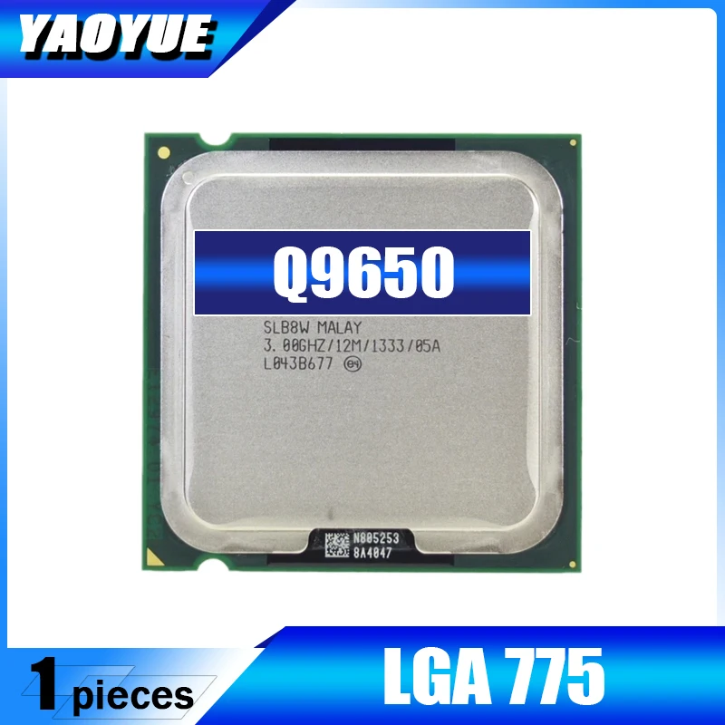 Lga 775 Slb8w For Intel Core Quad Q9650 SLB8W CPU Processor 1333