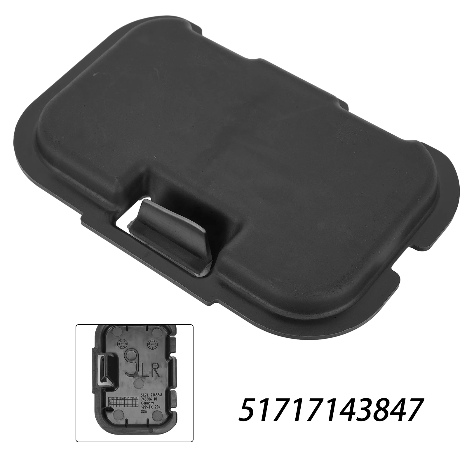 

High Quality For BMW 3 Series E90 E91 Sedan Wagon 2006-2010 Access Cover Access Cover Cap 51717143847 Arch Liner