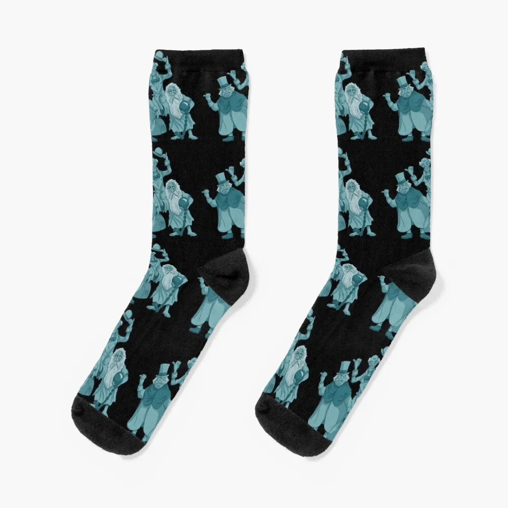 Hitchhiking Ghosts Socks warm winter cycling luxury Luxury Woman Socks Men's all the beloved ghosts