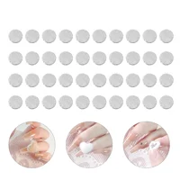 100 Pcs Nail Accessories Magnet Mini Magnets Manicure DIY Accessory Charms for Magnetic Attraction Silver 2