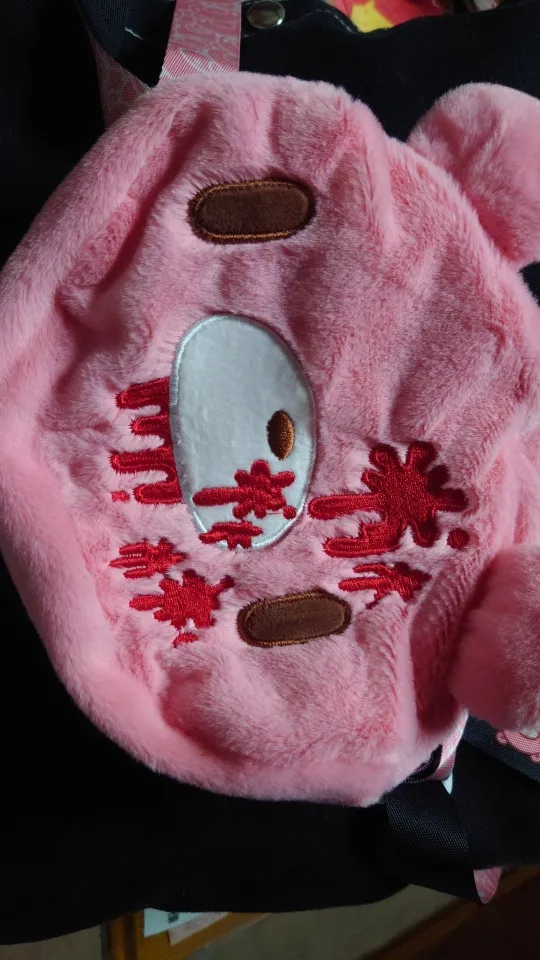 Gloomy Bear Plush Bag - Cutecore Aesthetic photo review
