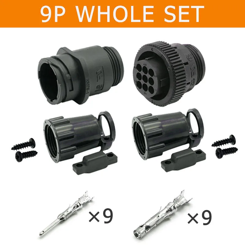 auto, conector de SMT, 4 P, 9P,