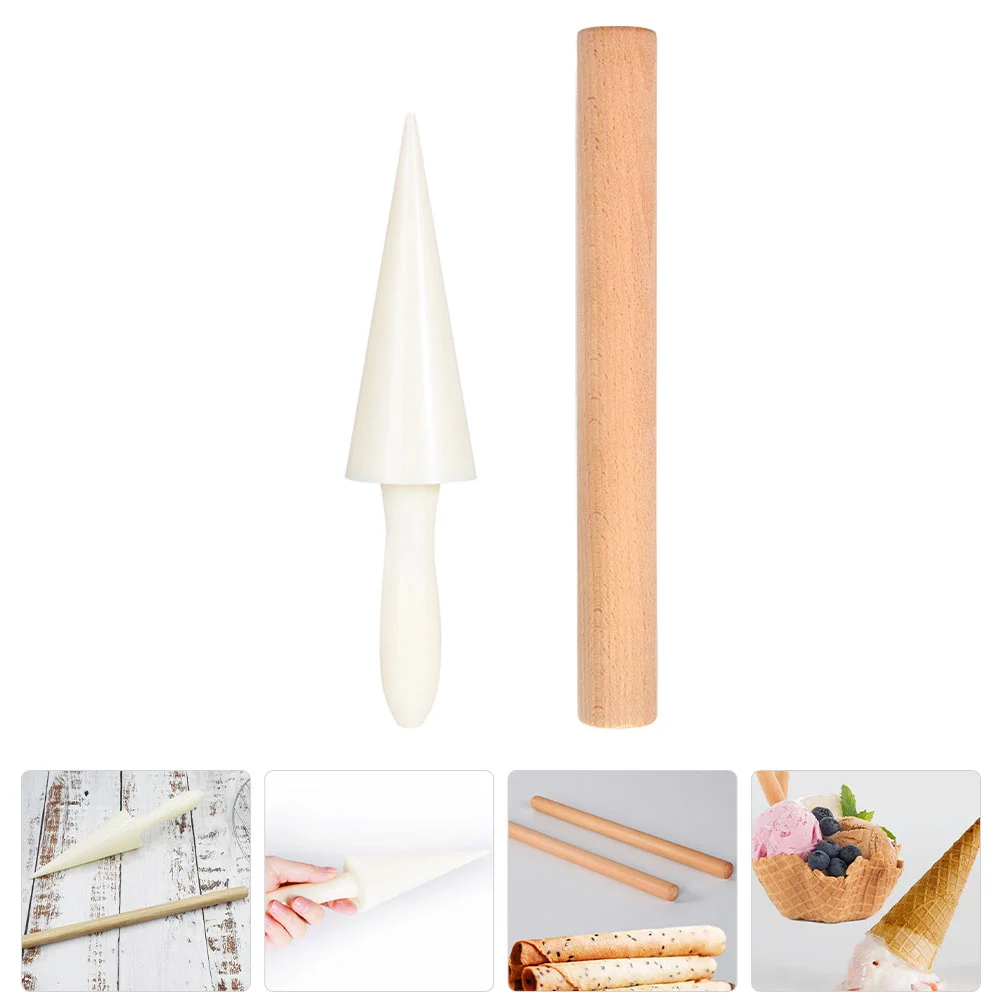 

Of Egg Cone Mold Egg Cone Roller Cone Roller Stick Egg Roll Solid Wood Roll Bar Mould Baking Tool Cone Mould Pattern Mould