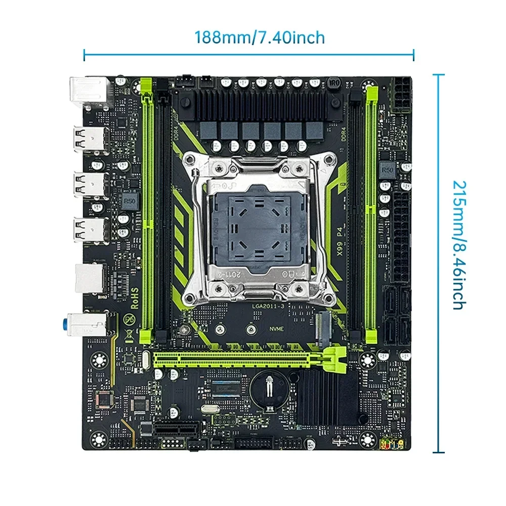 X99-8D4 SOYO マザーボードセットキット Intel LGA2011-3 Xeon E5 2650