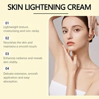 Lotion pour le corps éclaircissante au citron, hydrate doucement la peau sèche, même le teint, crème nourrissante éclaircissante pour le corps 2