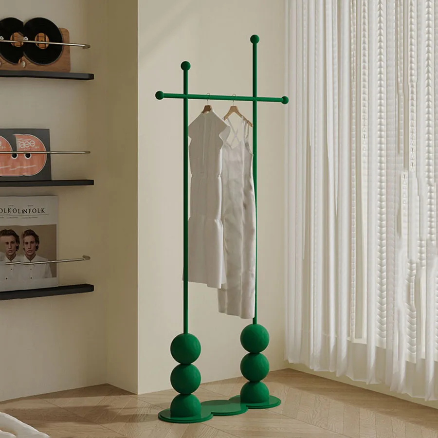 

Designer Coat Rack Stand Corner Round Base Door Coat Rack Entry Way Modern Metal Industrial Floor Standing Muebles Home Decor